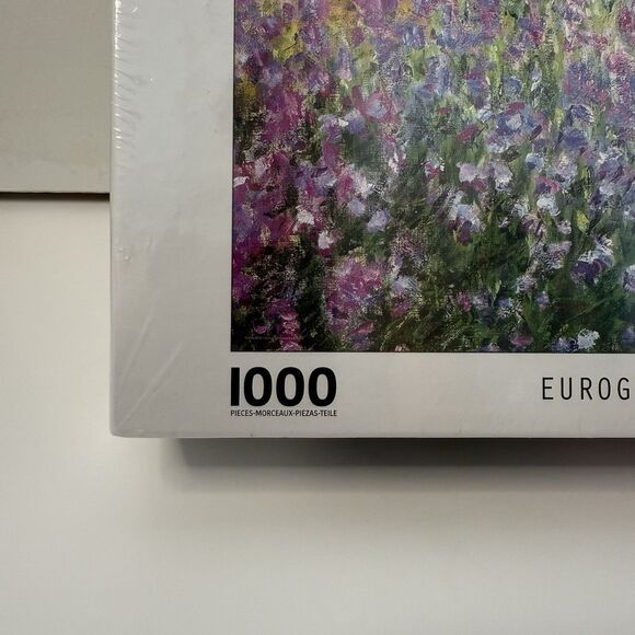 NEW Eurographics Fine Art Claude Monet “Monet’s Garden “ 1000 Pc Puzzle Sealed - Picture 5 of 6